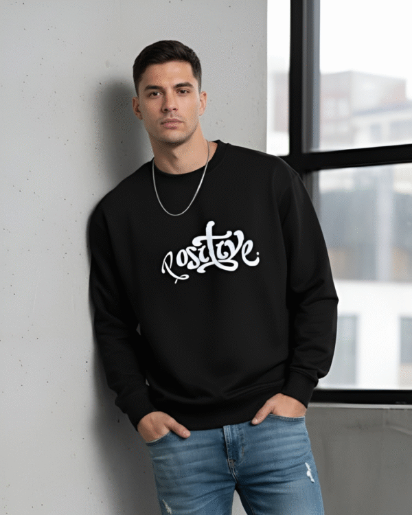 Sweatshirt Black Positive